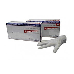Guantes De Látex sin polvo Talla S