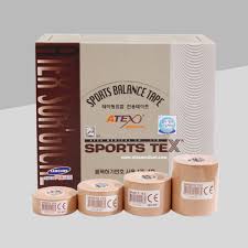 Sport tex 2.5 cm x 5 metros negro