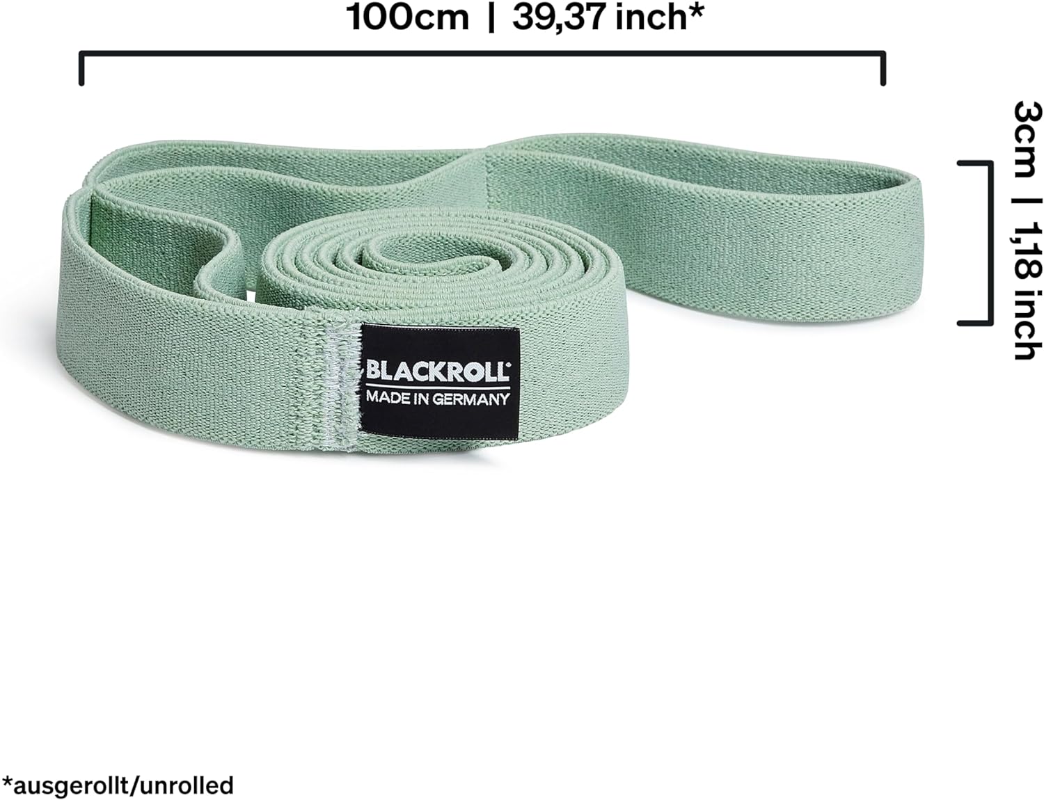 BLACKROLL STRETCH BAND balanced green