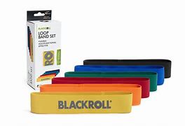 BLACKROLL LOOP BAND SET 6ER yellow, orange, red, green, blue, black